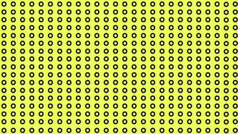 Optical Illusion Brain Challenge: If you have 50/50 Vision Find the Number 0 in 14 Secs