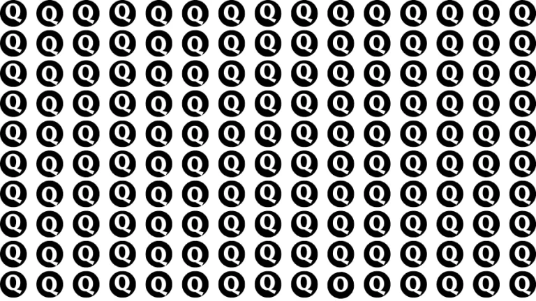 Test Visual Acuity: If you have 4K Vision Find the Letter O in 15 Secs