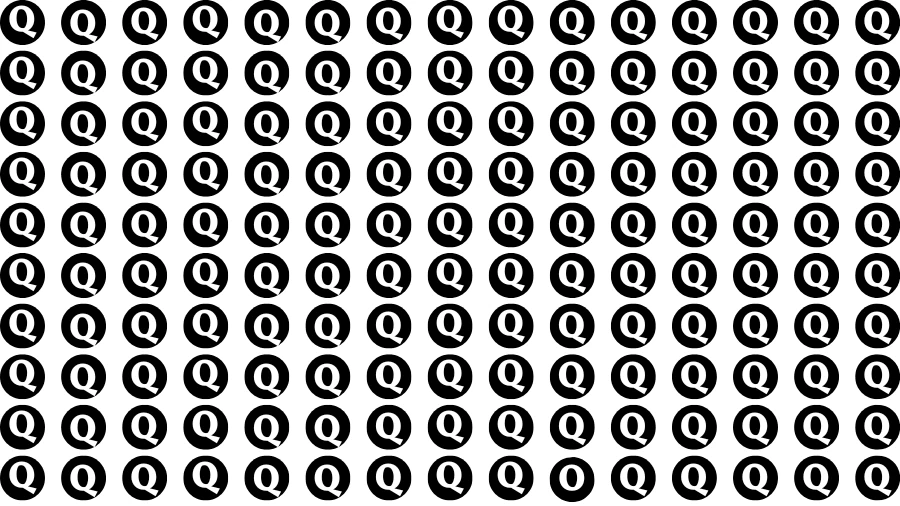 Test Visual Acuity: If you have 4K Vision Find the Letter O in 15 Secs