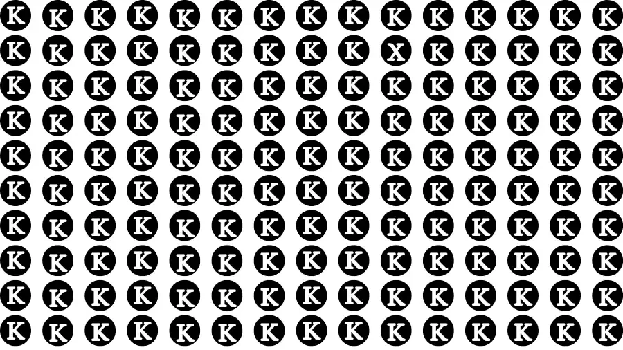 Brain Teaser: If you have Extra Sharp Eyes Find the X in 10 Secs