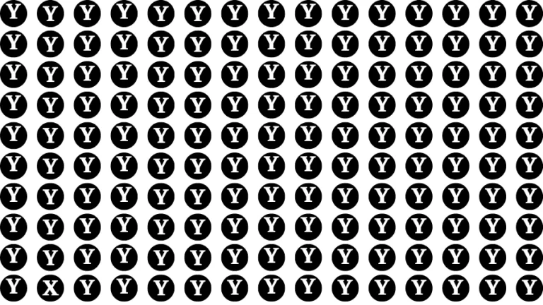 Test Visual Acuity: If you have Sharp Eyes Find the Letter X in 20 Secs