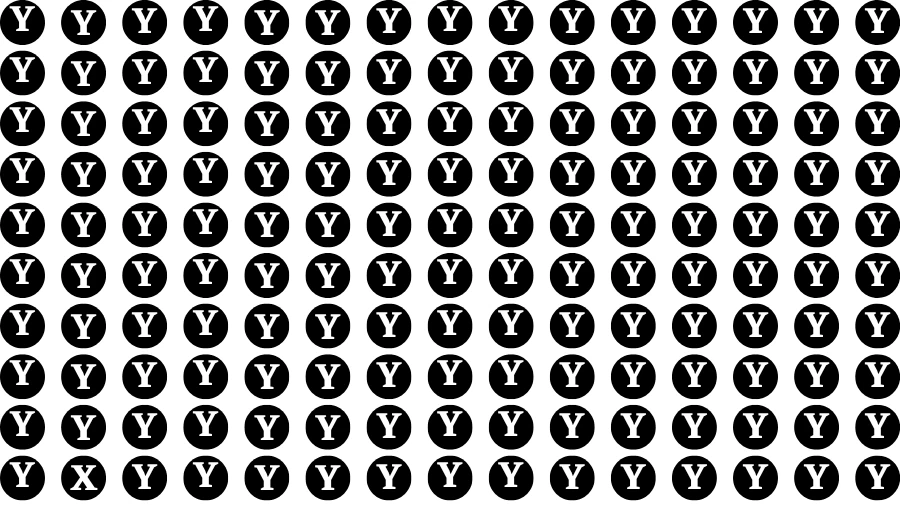 Test Visual Acuity: If you have Sharp Eyes Find the Letter X in 20 Secs