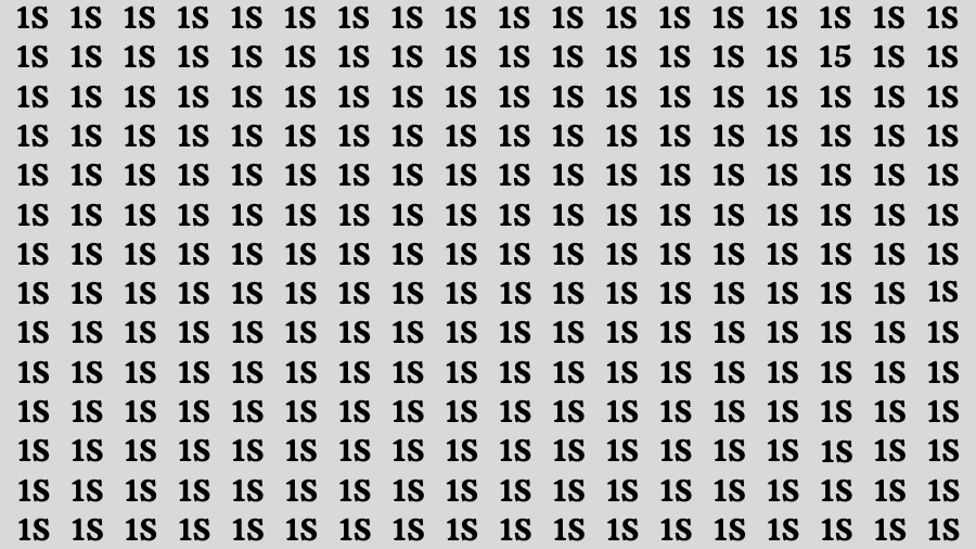 Observation Brain Challenge: If you have Hawk Eyes Find the Number 15 in 15 Secs