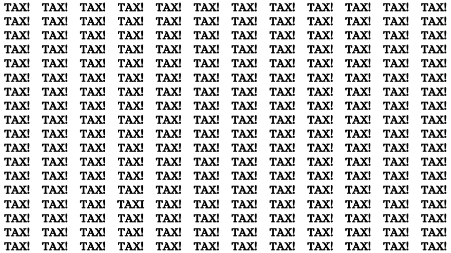 Test Visual Acuity: If you have Hawk Eyes Find the Word Taxi in 15 Secs