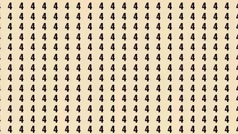 Test Visual Acuity: If you have Sharp Eyes Find the letter P among 4 in 12 Seconds?