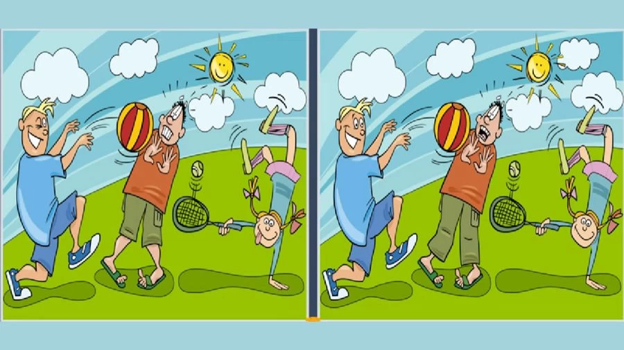 Spot the difference Game: Only a genius can find the 5 differences in less than 25 seconds!