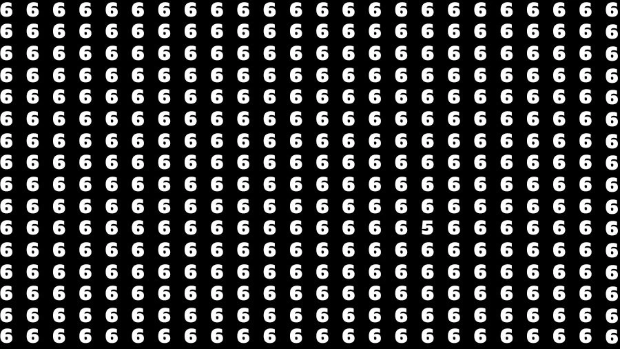 Observation Brain Challenge: If you have Hawk Eyes Find the Number 5 among 6 in 15 Secs