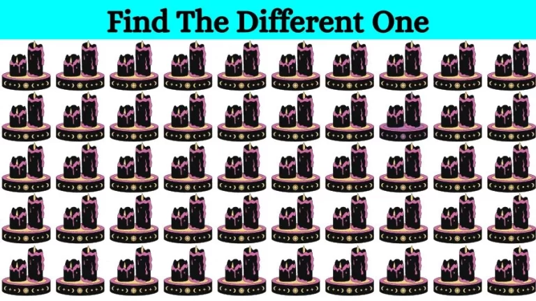 Brain Teaser: Can You Spot the Odd One Out in 10 Secs? Visual Puzzle