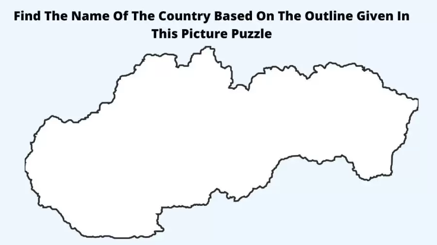 Brain Teaser Geography Puzzle: Find The Name Of The Country Based On The Outline Given In This Picture