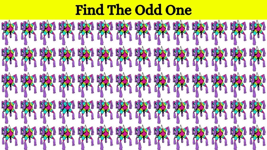 Brain Teaser to test your Eyes: Can you find the Odd One Out in this Picture in 15 Secs?