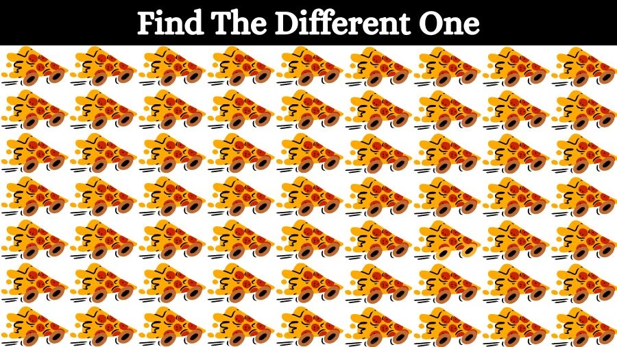 Brain Test: How fast can you Spot the Odd One Out in this Visual Puzzle?