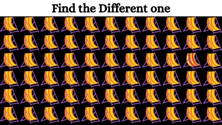 Brain Test Visual Puzzle: How fast can you Spot the Odd One Out in this Image?