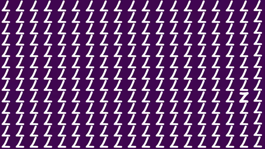 Observation Brain Challenge: Only a Smart Brain Can Spot Letter Z in 12 Secs