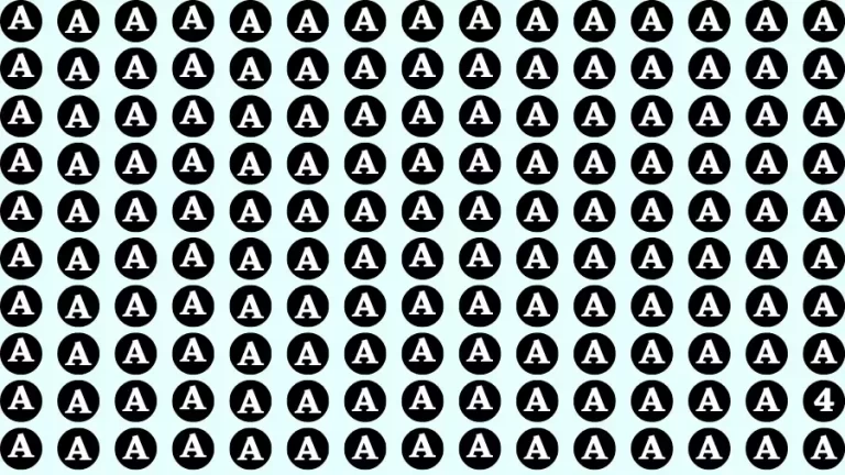 Observation Find it Out: Only 20% of People Can Spot the Number 4 in This Brain Teaser Within 10 Seconds