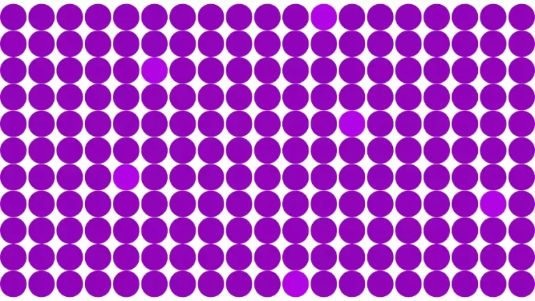 Observation Find it Out: Only Eagle Eyes can spot the Different Coloured Circles in 12 Seconds