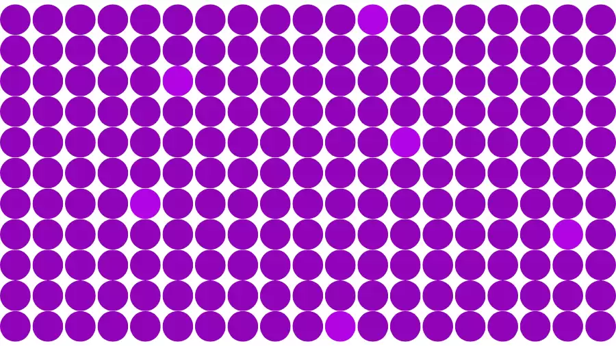 Observation Find it Out: Only Eagle Eyes can spot the Different Coloured Circles in 12 Seconds