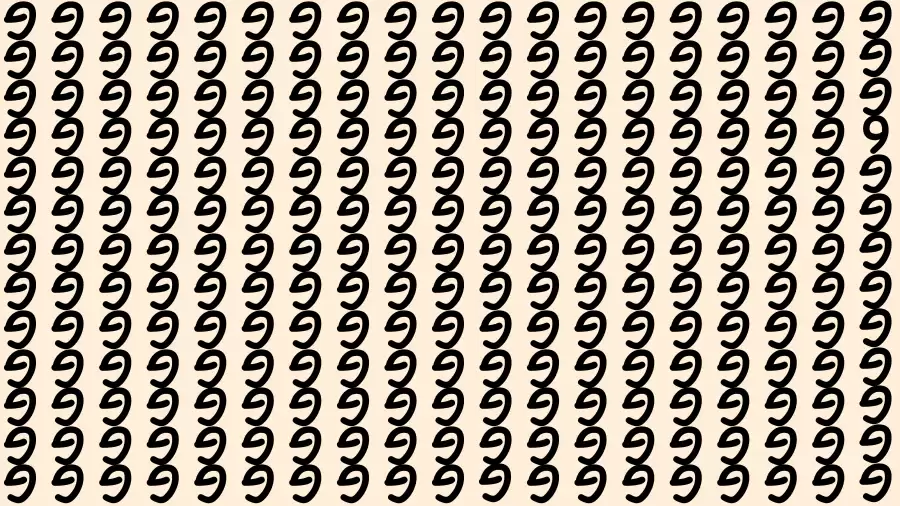 Observation Visual Test: Only Detective Brains Can Find the Number 9 in 15 Secs