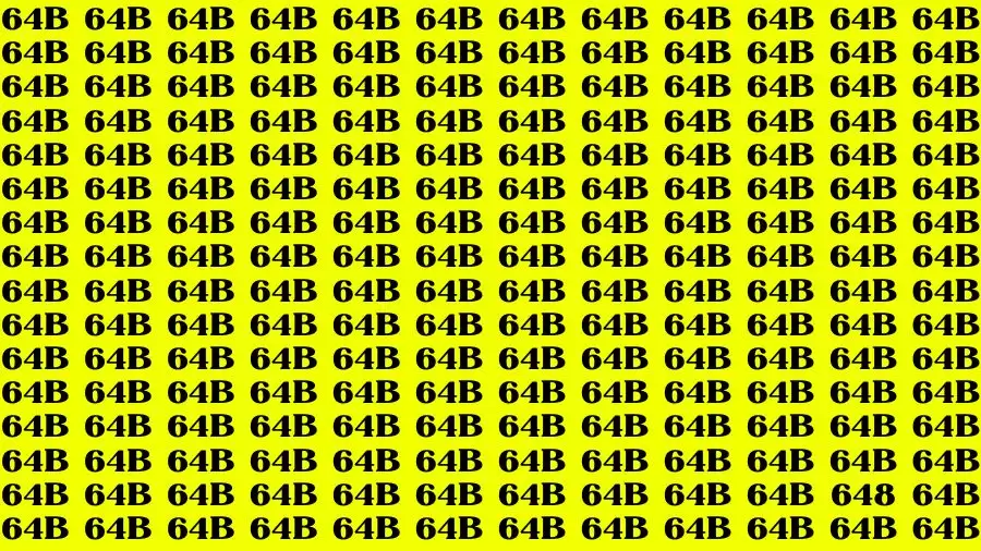 Optical Illusion Visual Test: Only 5% People Can Find the Number 648 in 16 Secs