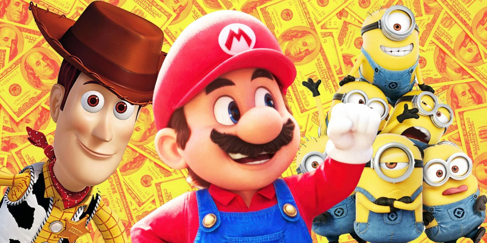 Super Mario & All 9 Other Animated Movies That Grossed Over  Billion