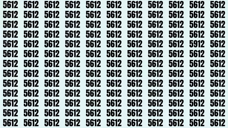 Thinking Test: If you have Eagle Eyes Find the number 1269 among 1299 in 12 Secs