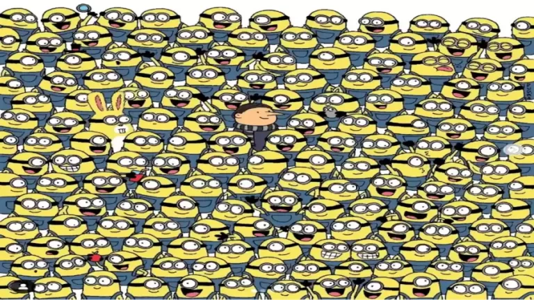 Visual Test: Can you find 3 BANANAS among the Minions? Only Eagle Eyes can!