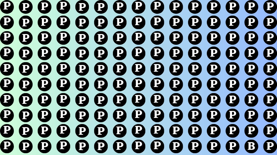 Observation Find it Out: If you have Sharp Eyes Find the Letter B in 12 Secs