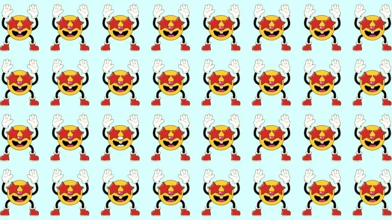 Optical Illusion Brain Test: If you have Eagle Eyes find the Odd Emoji in 8 Seconds