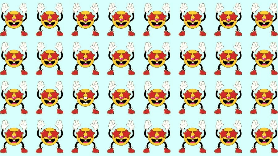 Optical Illusion Brain Test: If you have Eagle Eyes find the Odd Emoji in 8 Seconds