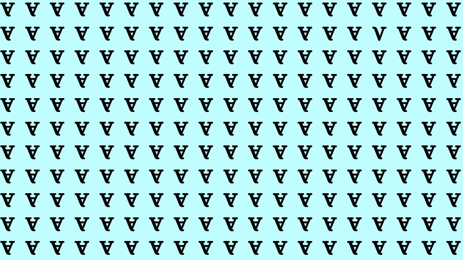 Observation Find it Out: If you have Sharp Eyes Find the Letter V in 20 Secs