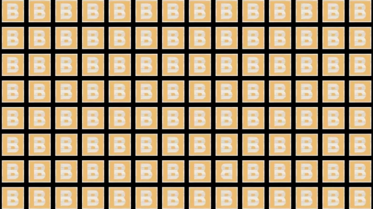 Observation Brain Challenge: If you have Hawk Eyes Find the Inverted B in 15 Secs