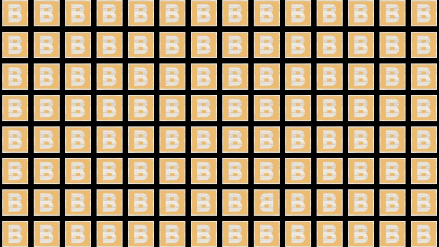 Observation Brain Challenge: If you have Hawk Eyes Find the Inverted B in 15 Secs