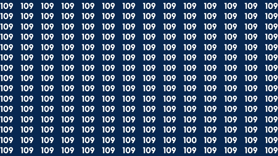 Visual Test: If you have Eagle Eyes Find the Number 100 in 15 Secs