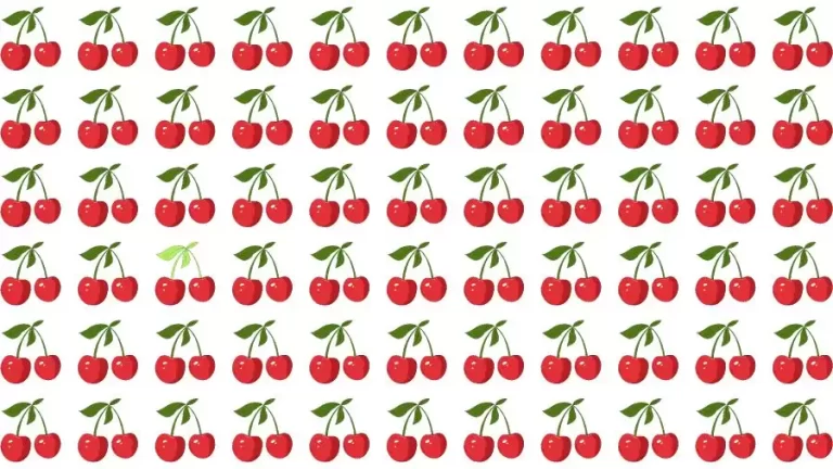 Optical Illusion Brain Challenge: If you have Hawk Eyes Find the Word Cherry in 15 Secs