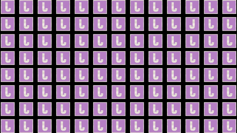 Observation Brain Test: If you have 50/50 Vision Find the Letter J in 15 Secs