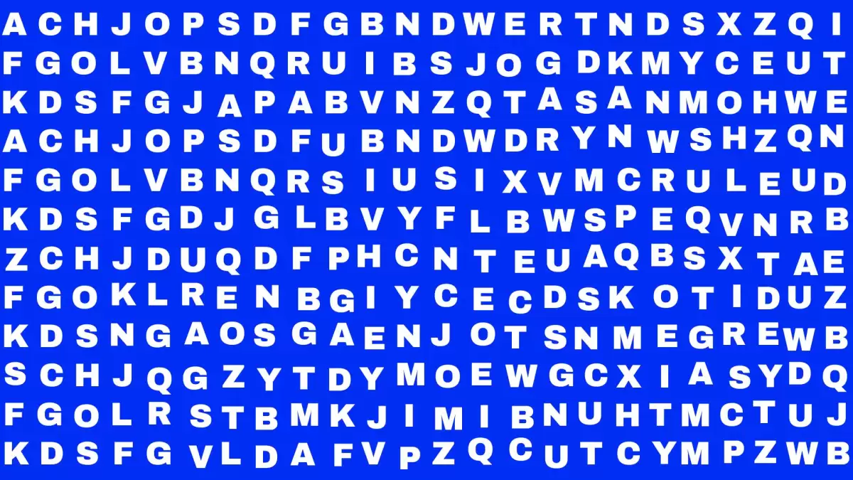 Optical Illusion Visual Skills Test: If you have Sharp Eyes Find the word Guest in 10 Secs