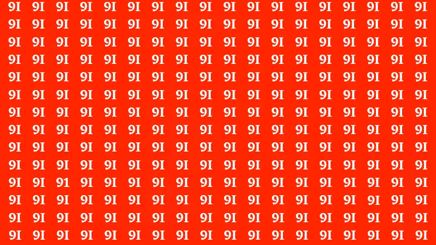 Observation Brain Challenge: If you have Eagle Eyes Find the number 91 in 12 Secs