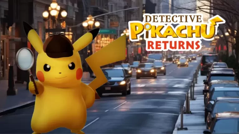 Detective Pikachu Returns Characters, and Voice Cast