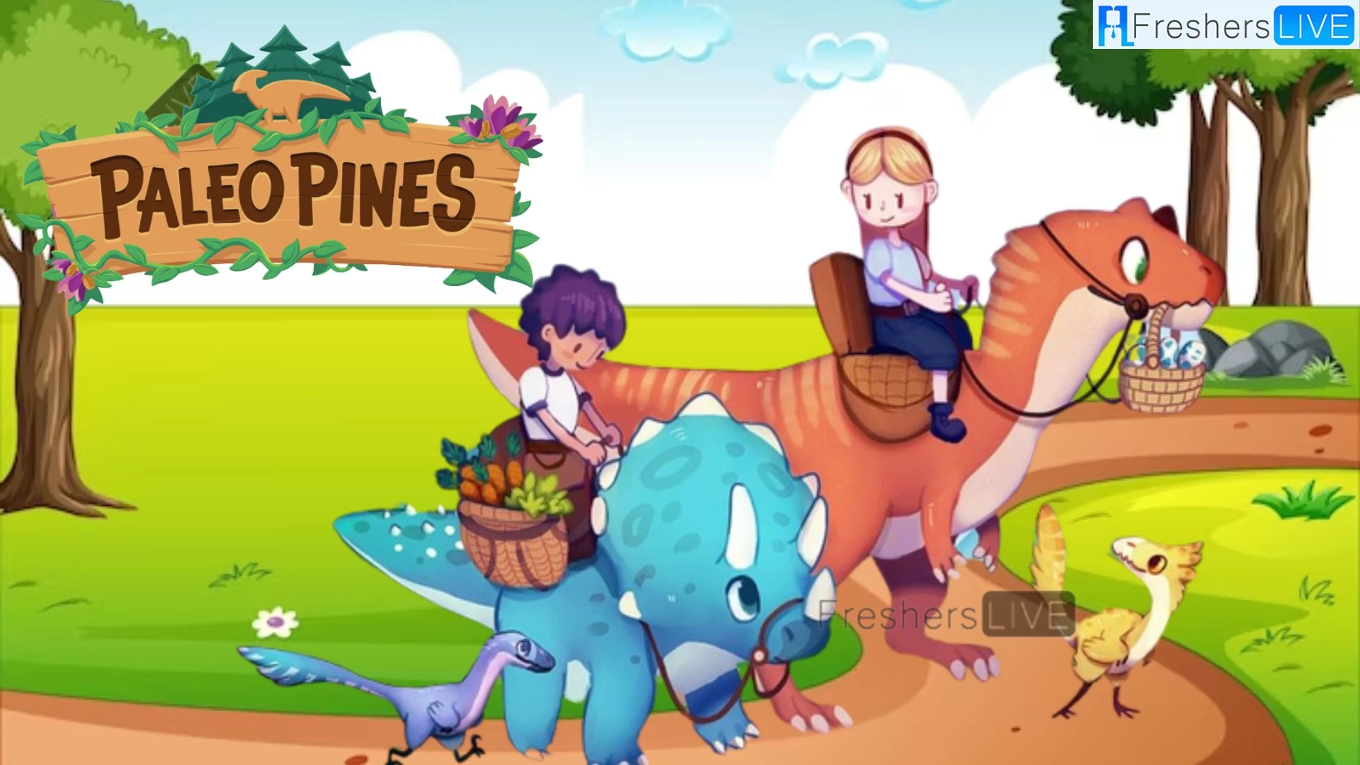 How to Get to the Forest in Paleo Pines?