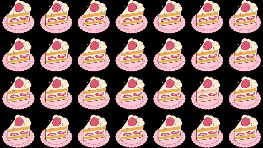 Observation Skills Test: Can you find the Odd Cake in 10 Seconds?