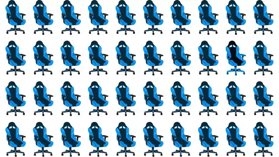 Observation Skills Test: Can you find the Odd Chair in 10 Seconds?