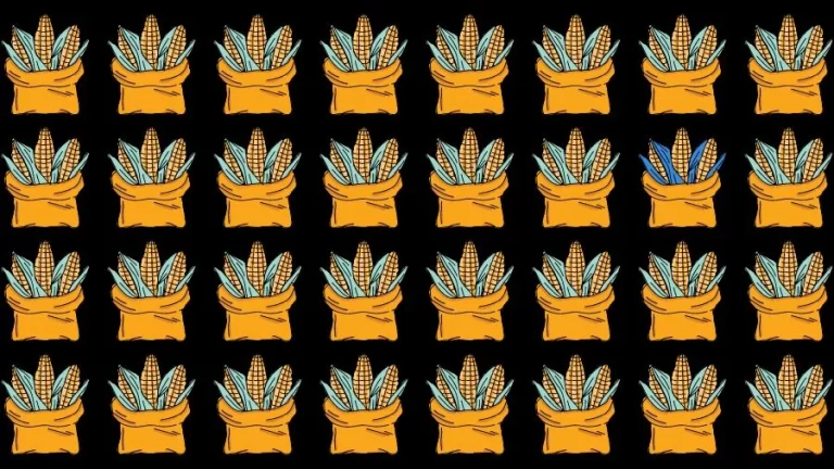 Observation Skills Test: Can you find the Odd Corn in 10 Seconds?