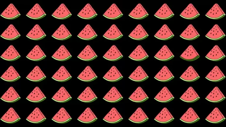 Observation Skills Test: Can you find the Odd Watermelon in 10 Seconds?