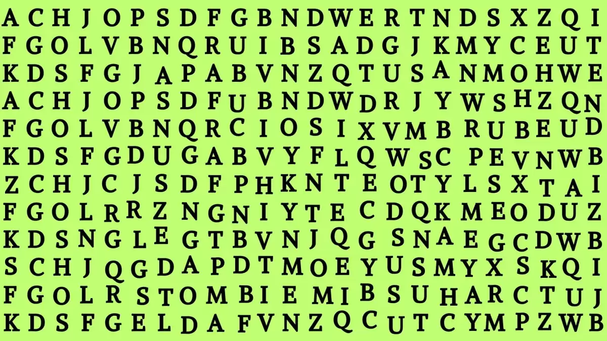 Observation Visual Test: If you have Extra Sharp Eyes Find the Word Cream in 15 Secs