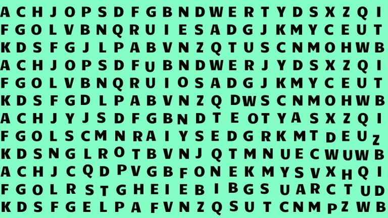 Only 5% of People Can Spot the Word Move in This Image Within 10 Seconds