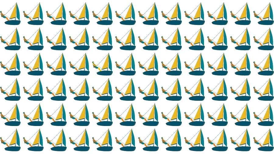 Optical Illusion Brain Challenge: Can you find the Odd Boat in 12 Seconds?