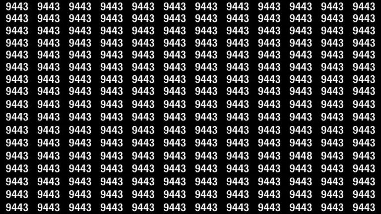 Optical Illusion Brain Test: If you have Sharp Eyes find the Word Rare among Rase in 15 Secs