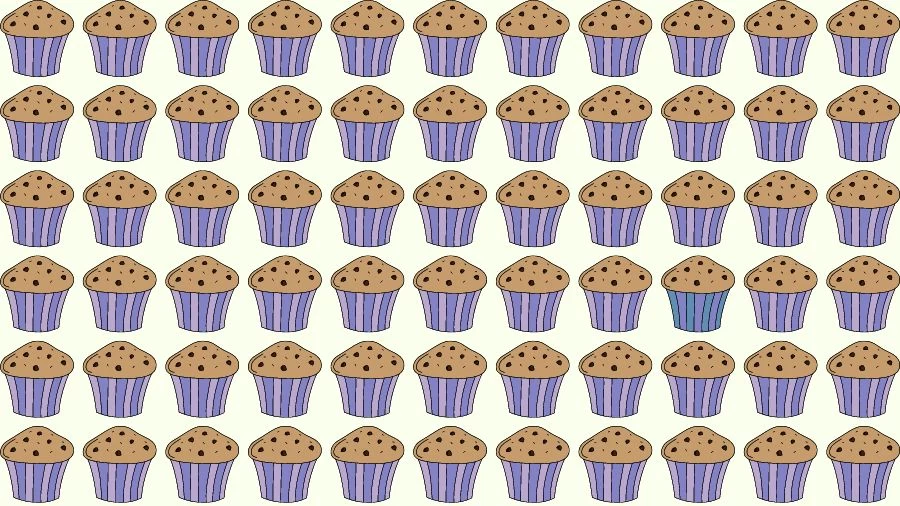 Optical Illusion Eye Test: Can you find the Odd Cupcake in 20 Seconds?