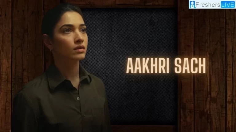 Where to Watch Aakhri Sach? Aakhri Sach Ott Platform