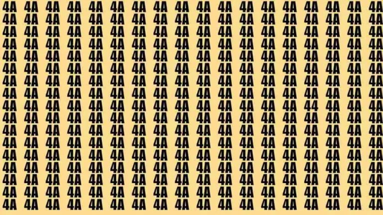 Observation Brain Test: If you have Eagle Eyes Find the number 44 in 15 Secs