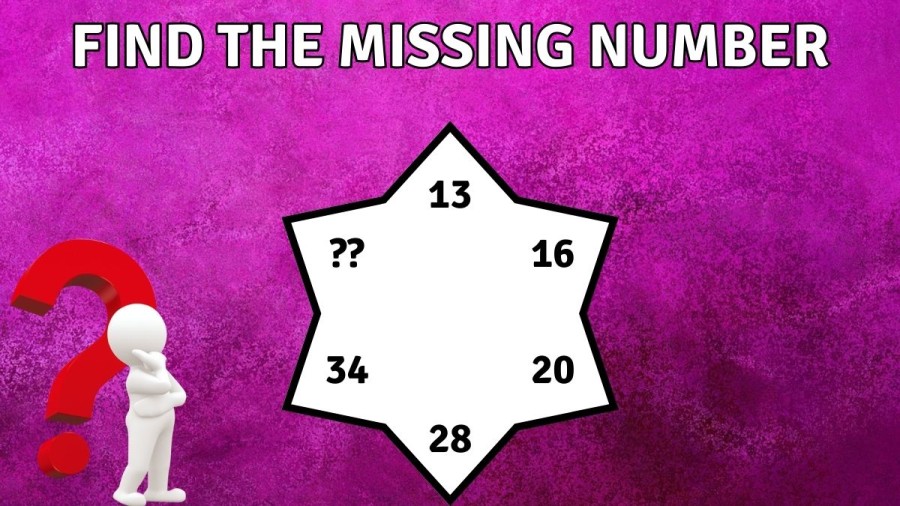 Brain Teaser: If you are a Genius Find the Missing number in 30 Secs || Star Maths Puzzle